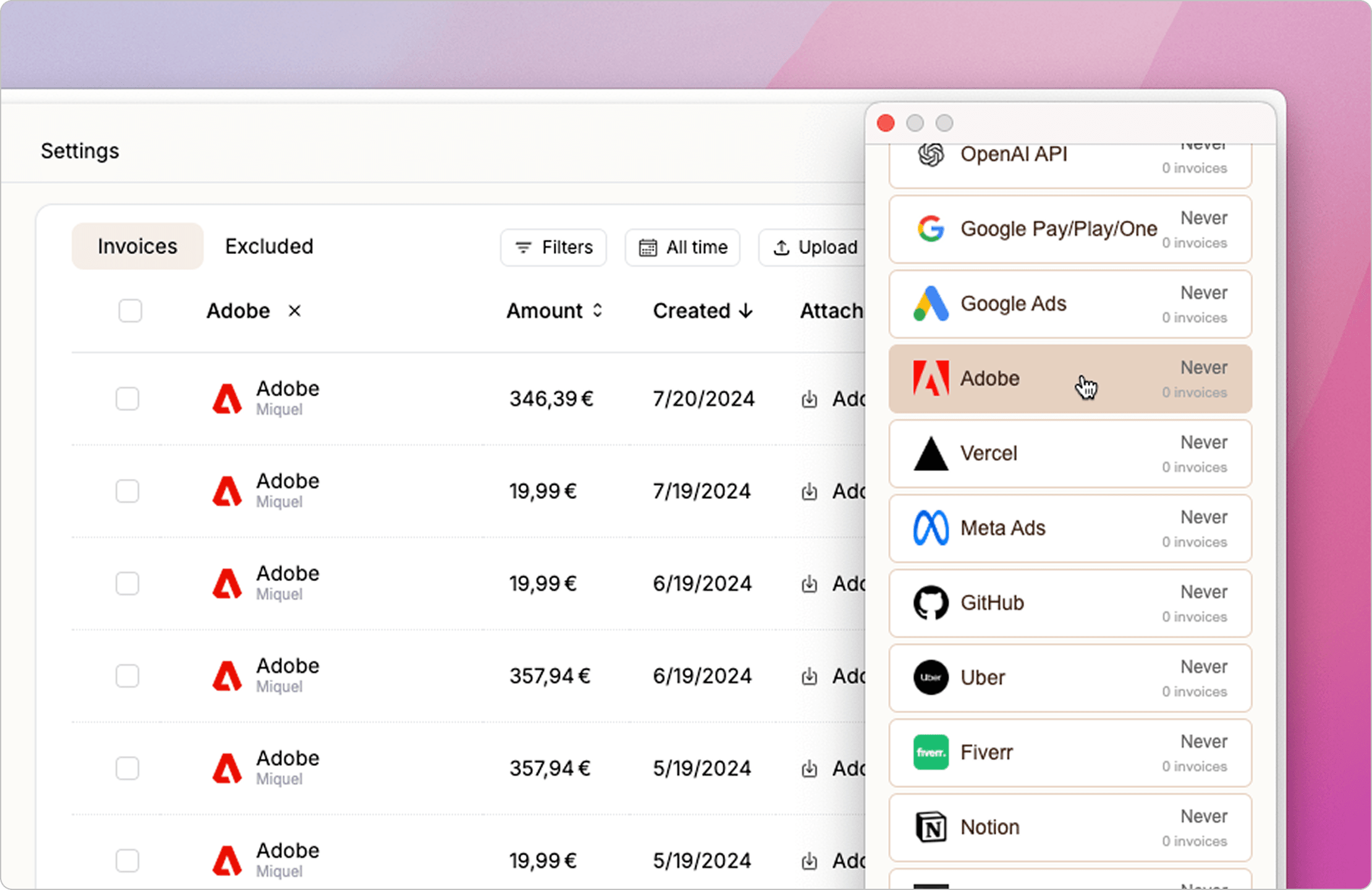 Online Portals Integration - Mobile